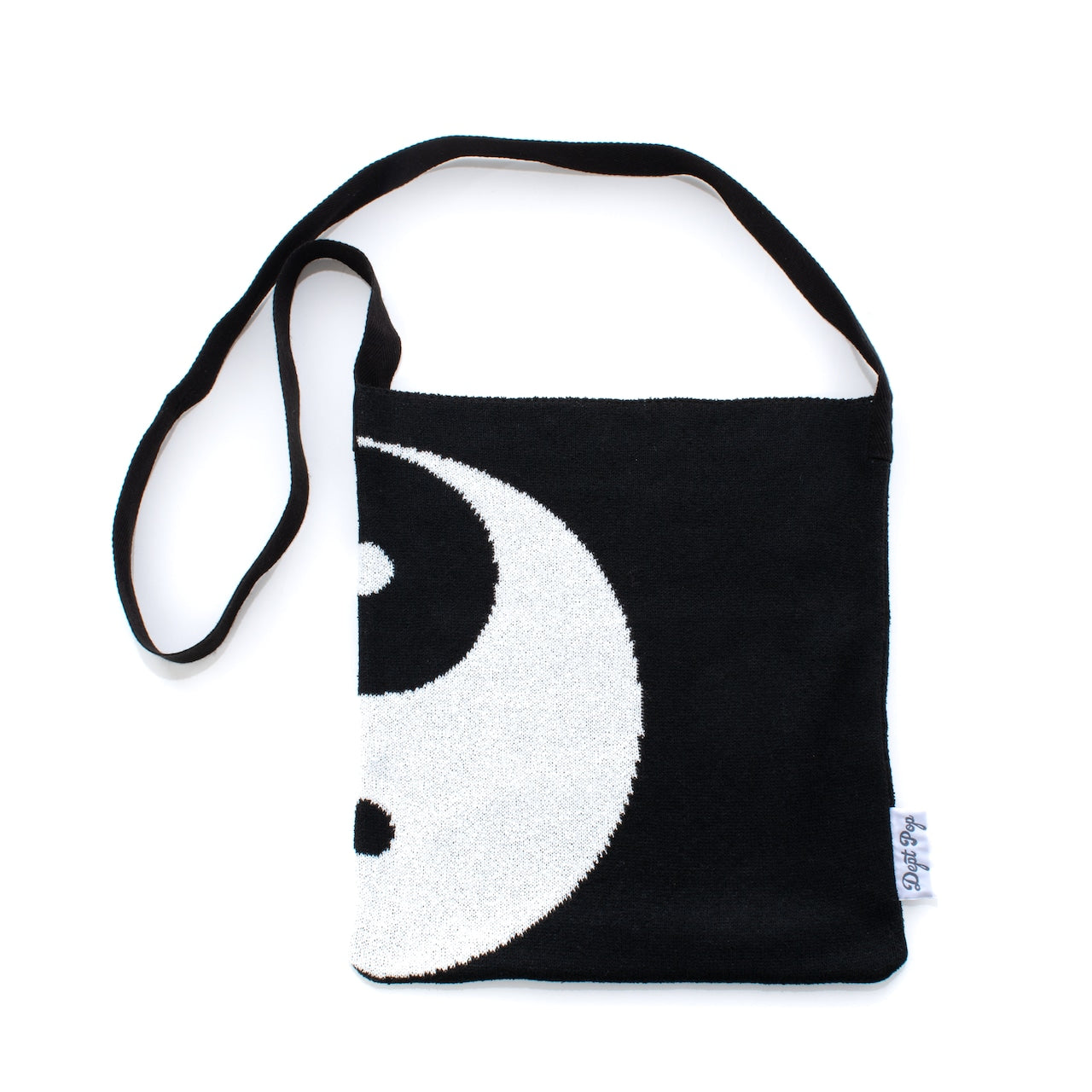 BIG YING YANG KNIT BAG