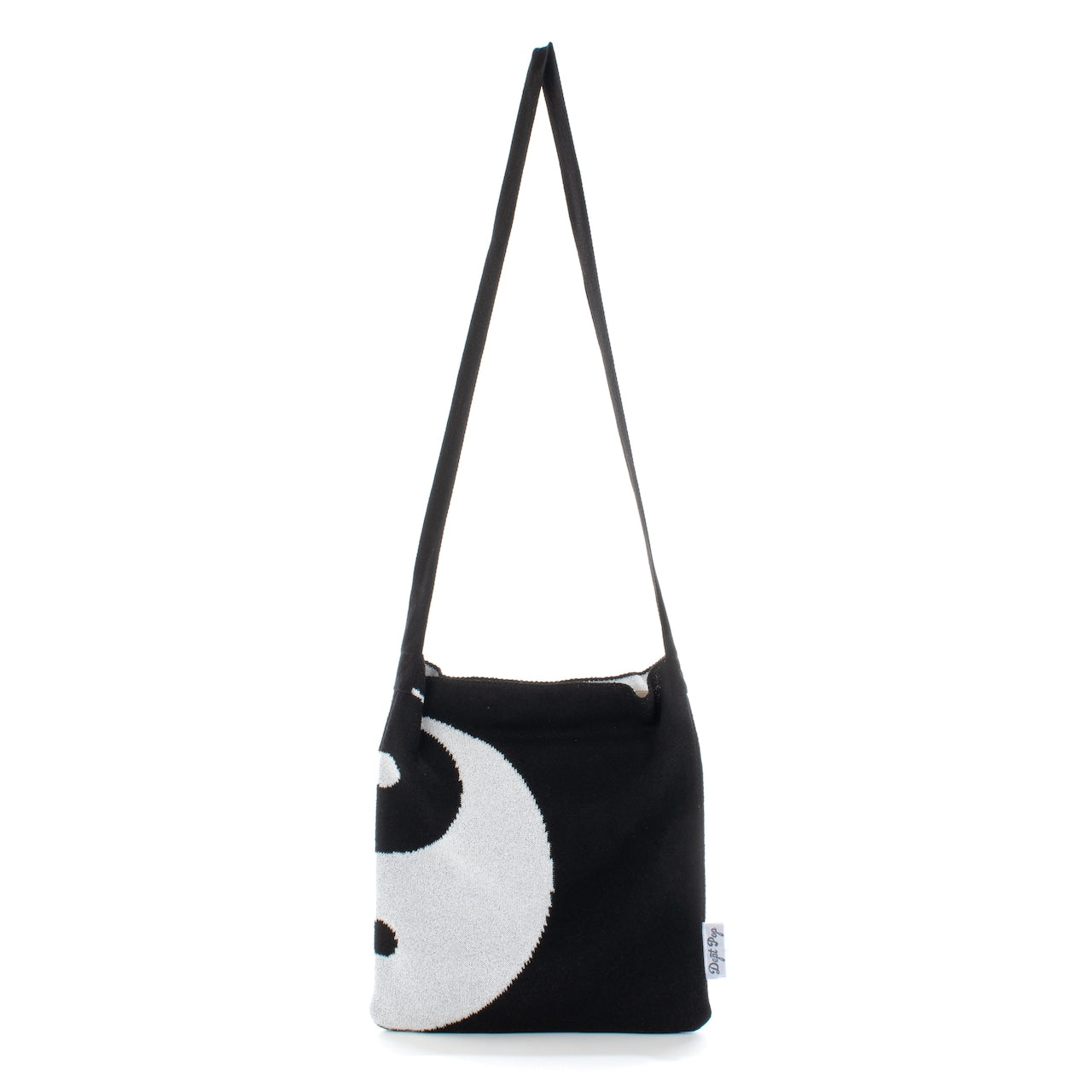 BIG YING YANG KNIT BAG