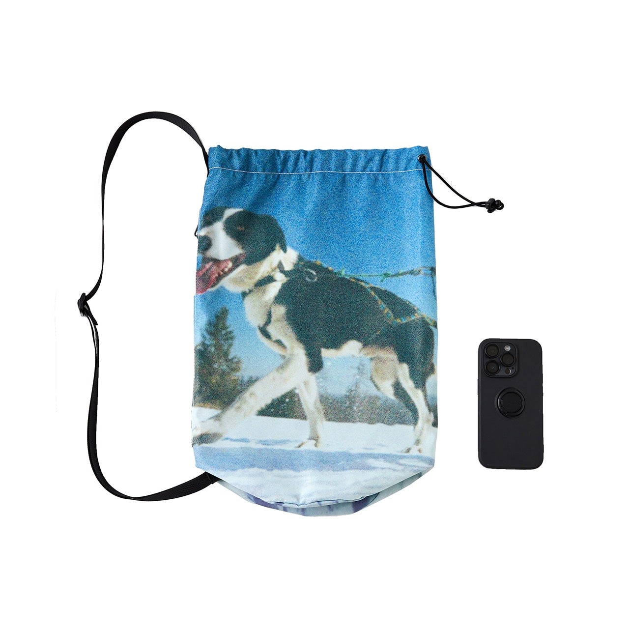 DRUM ONE SHOULDER BAG(DOGS)