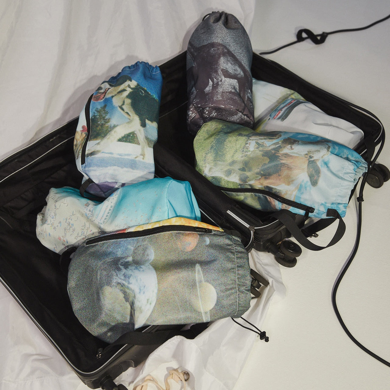 DRUM ONE SHOULDER BAG(UNIVERSE)