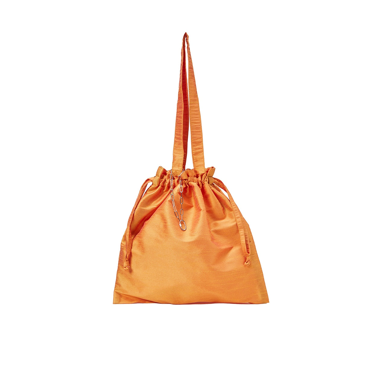 SHINY PUESE TOTE BAG(MANDARIN ORANGE)