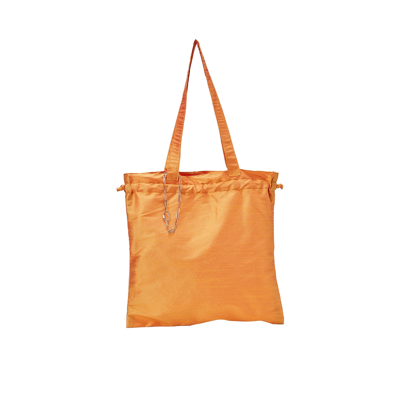 SHINY PUESE TOTE BAG(MANDARIN ORANGE)