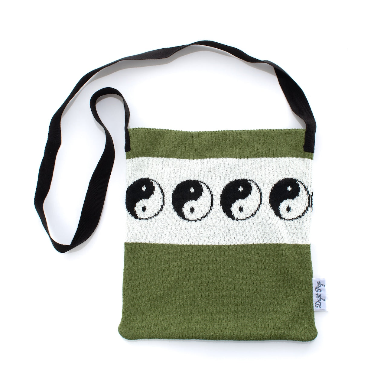 YING YANG KNIT BAG