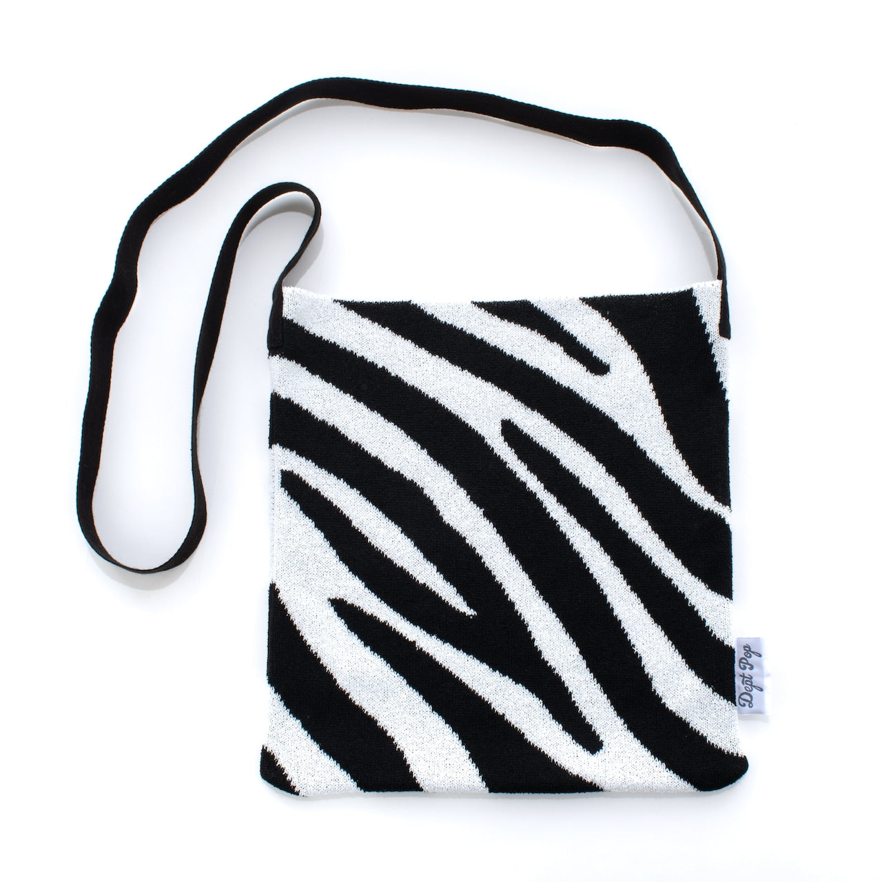 ZEBRA KNIT BAG