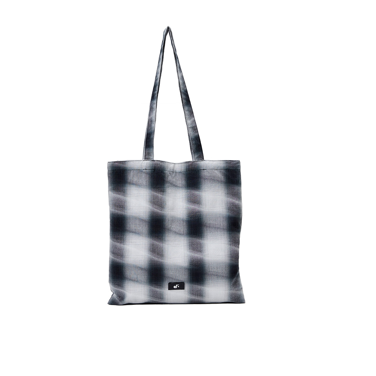 "YOROKE" OMBRE PATTERN TOTE BAG（BLACK）