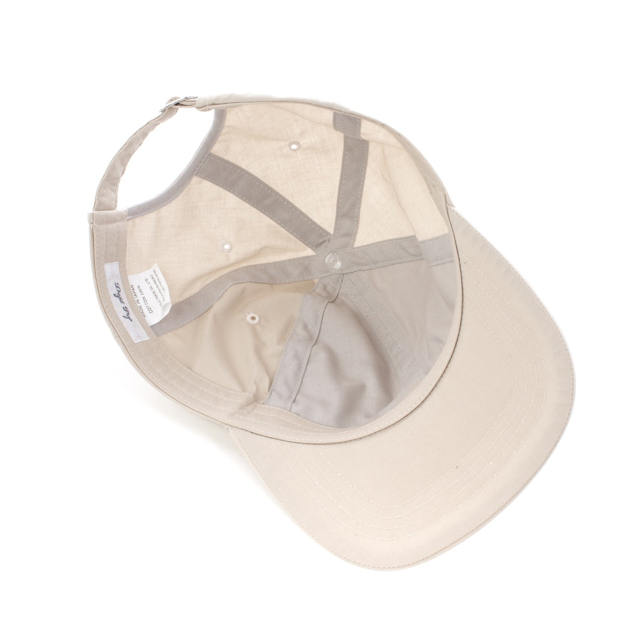 NEGATIVE MESSAGE CAP（BEIGE）