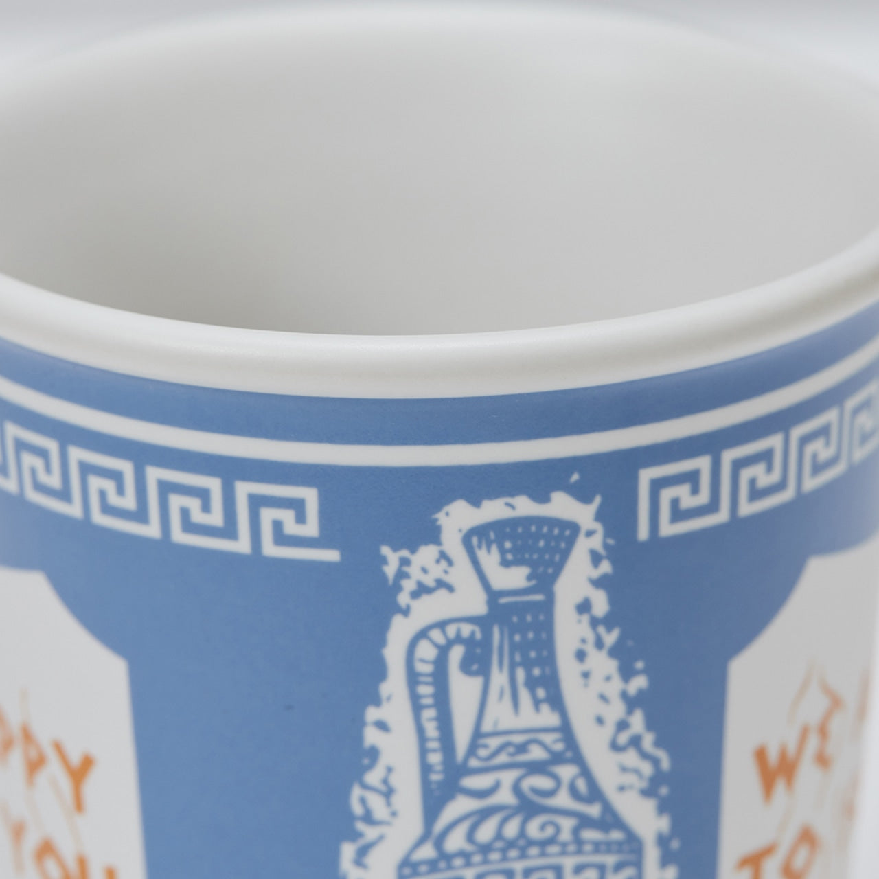 WE ARE HAPPY TO SERVE YOU CERAMIC CUP 8oz