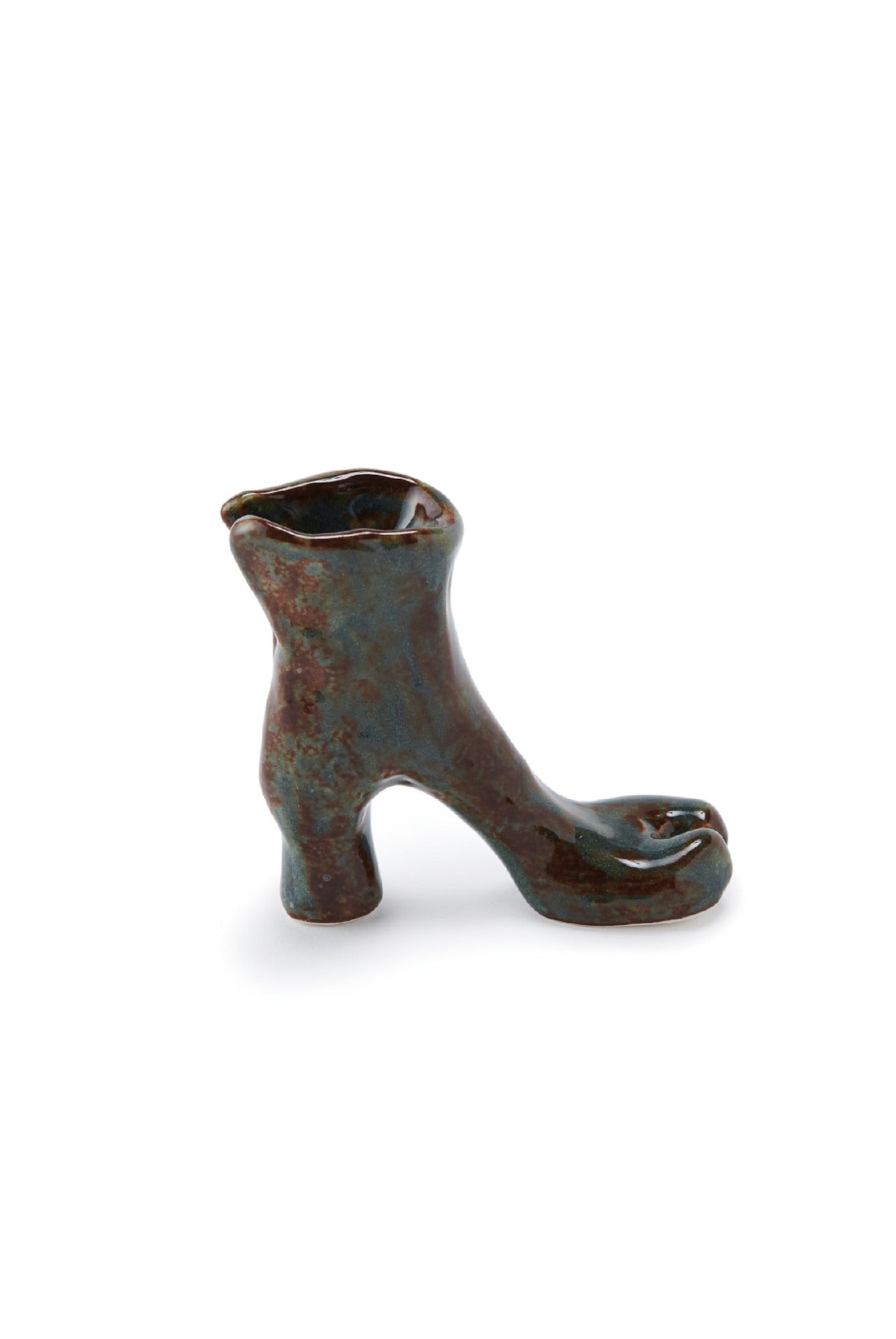 【HairyBirdbox】 Incense holder Grilled Deep Blue Tabi Boots